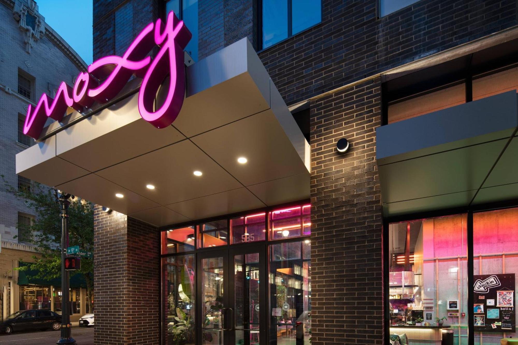 Moxy Portland Downtown Hotell Eksteriør bilde